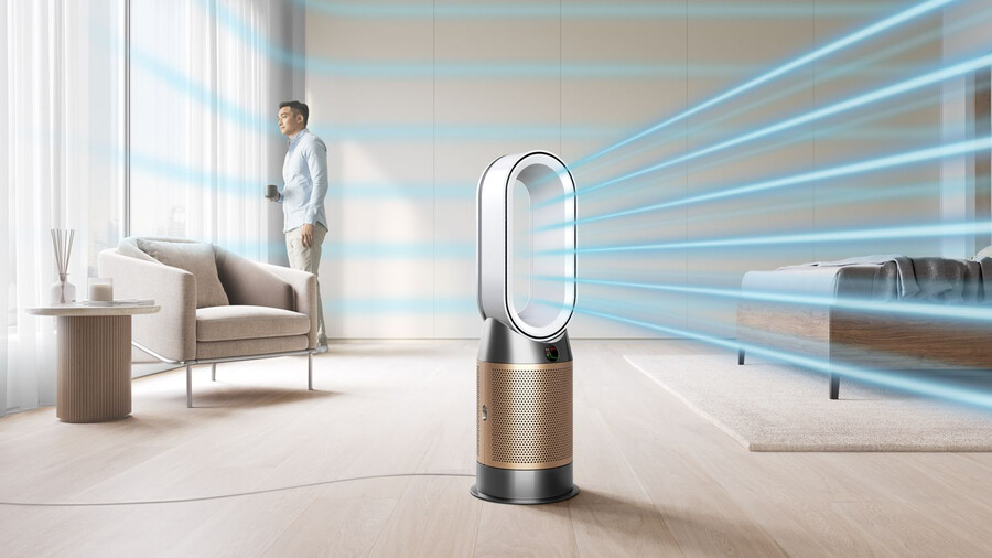 purificador dyson hotcool hp2 de-nox calefactor y purificador blancodorado