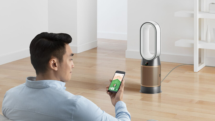 purificador dyson hotcool hp2 de-nox calefactor y purificador blancodorado
