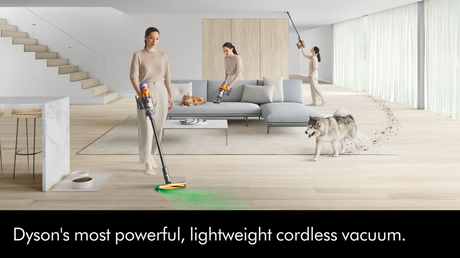 aspiradora absoluta dyson v12 detect slim en amarilloníquel