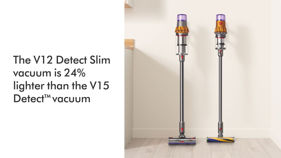 aspiradora absoluta dyson v12 detect slim en amarilloníquel