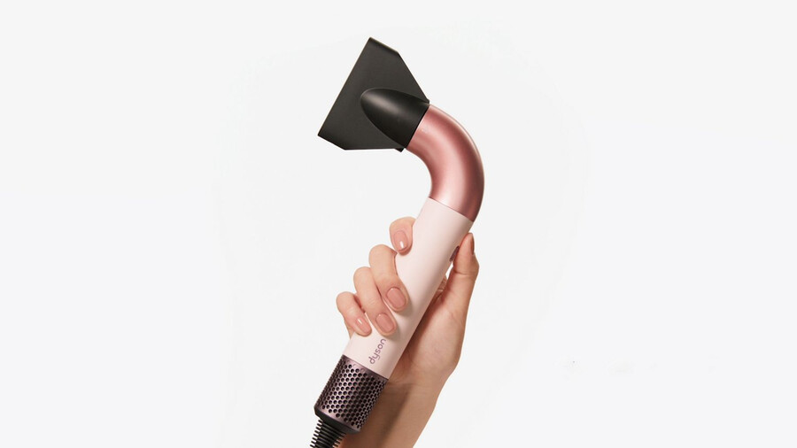 secador de pelo dyson supersonic r – liso y ondulado rosa cerámicaoro rosa