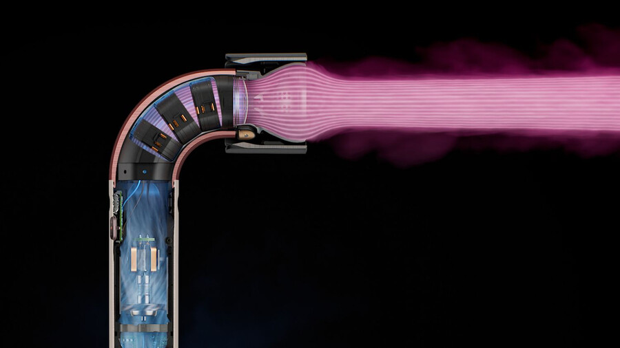 secador de pelo dyson supersonic r – liso y ondulado rosa cerámicaoro rosa