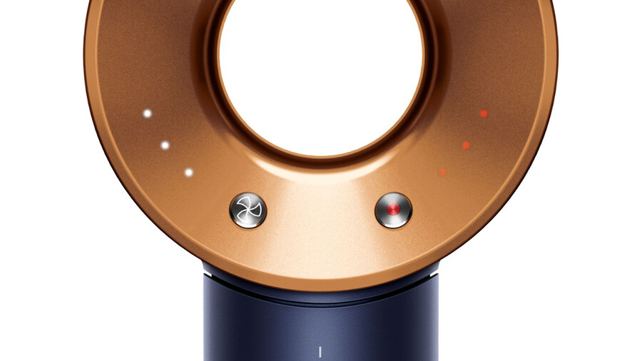 secador de pelo dyson supersonic - liso y ondulado azul de prusiacobre intenso