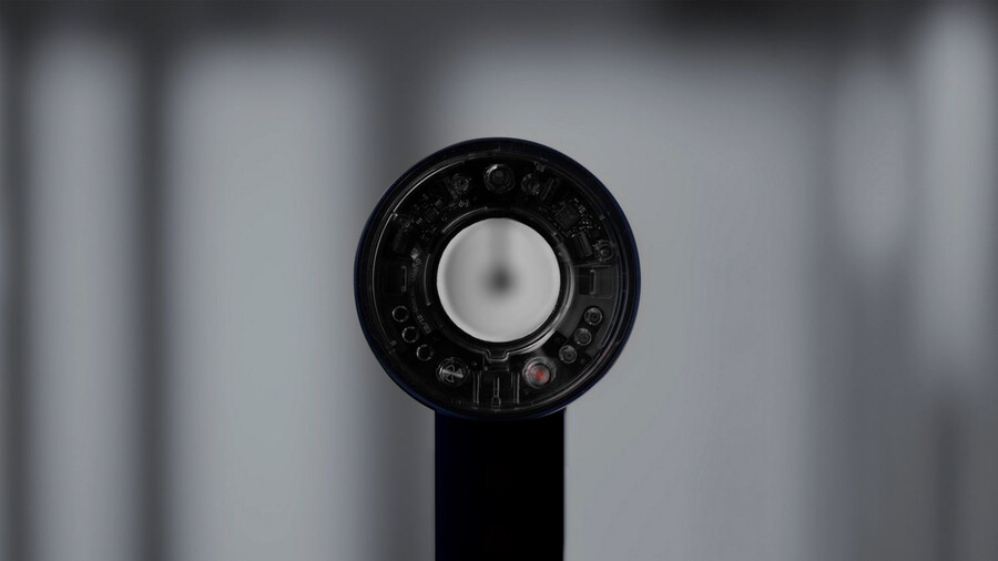 secador de pelo dyson supersonic nural en pátina azul vinca y topacio