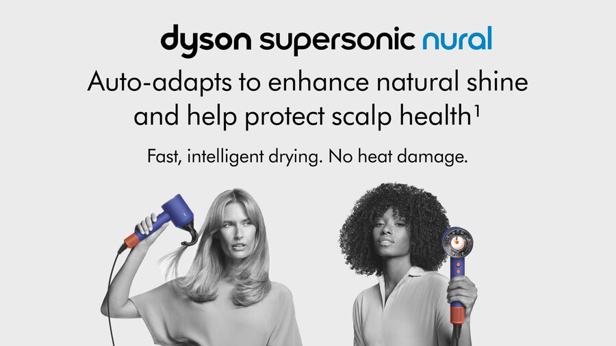 secador de pelo dyson supersonic nural en pátina azul vinca y topacio