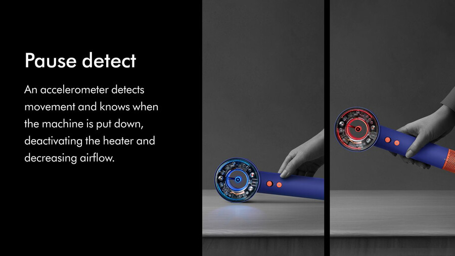 secador de pelo dyson supersonic nural en pátina azul vinca y topacio