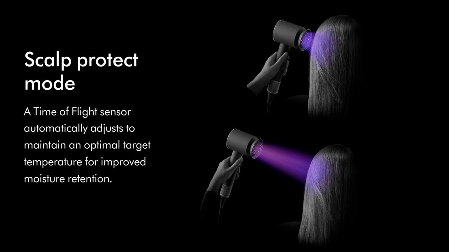 secador de pelo dyson supersonic nural en pátina azul vinca y topacio