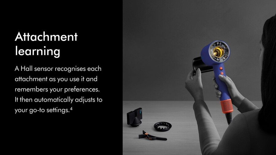 secador de pelo dyson supersonic nural en pátina azul vinca y topacio