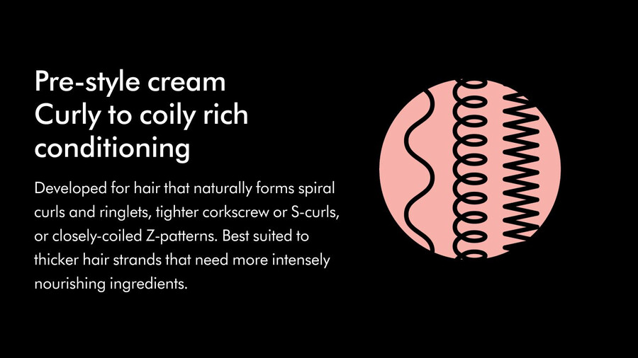 crema pre-peinado dyson chitosan recarga acondicionadora rica para cabello rizado a crespo