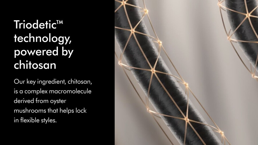 crema pre-peinado dyson chitosan acondicionador rico para cabello liso a ondulado