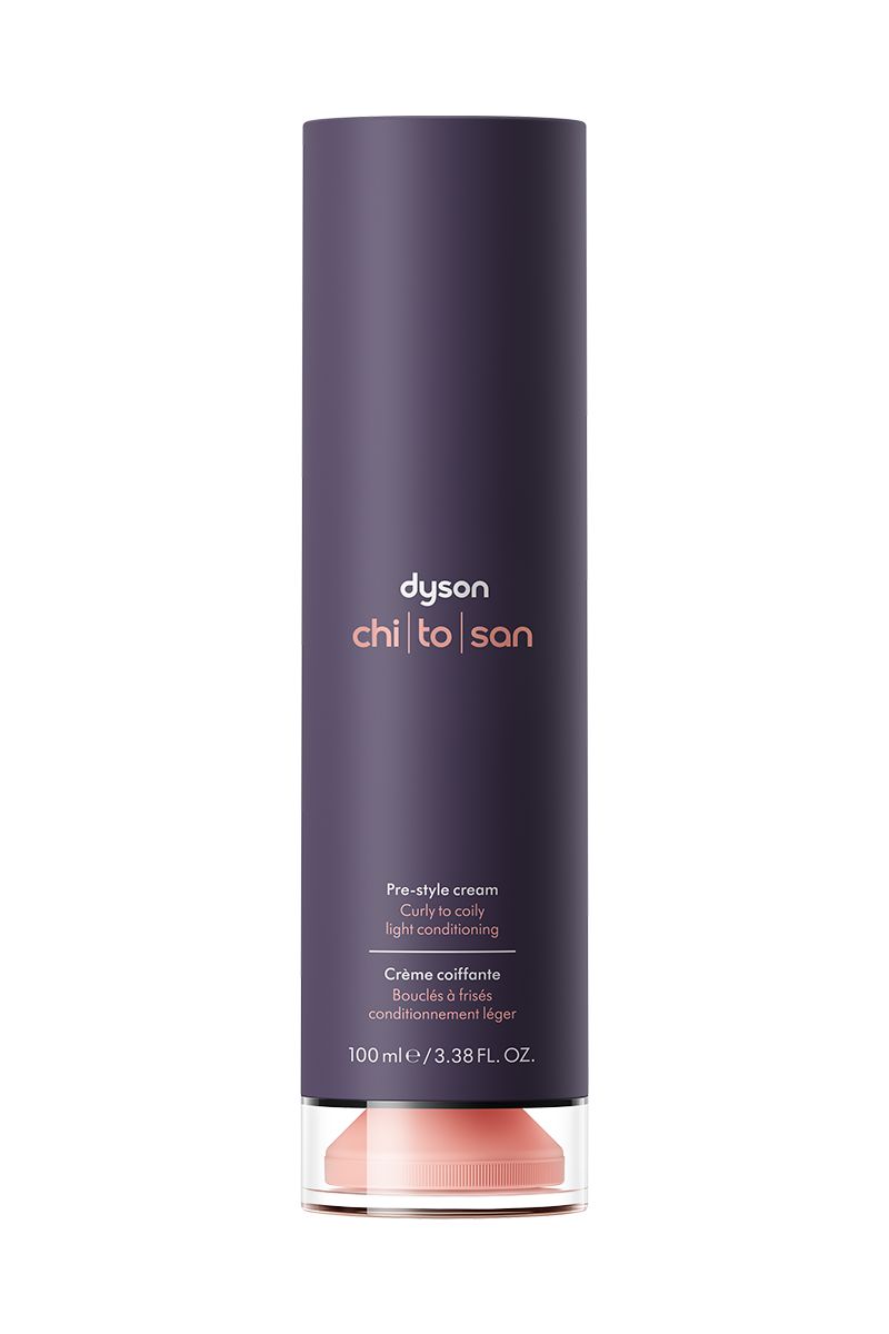 crema pre-peinado dyson chitosan acondicionador ligero para cabello rizado a crespo