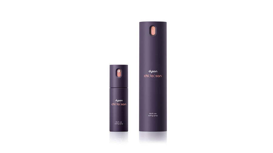 spray de peinado multiusos dyson chitosan mini de viaje