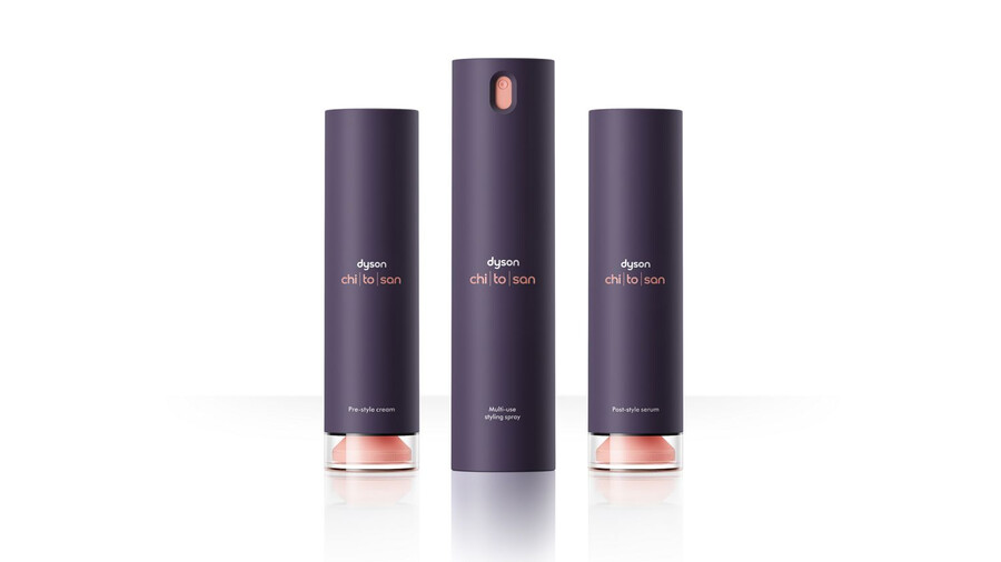 spray de peinado multiusos dyson chitosan mini de viaje